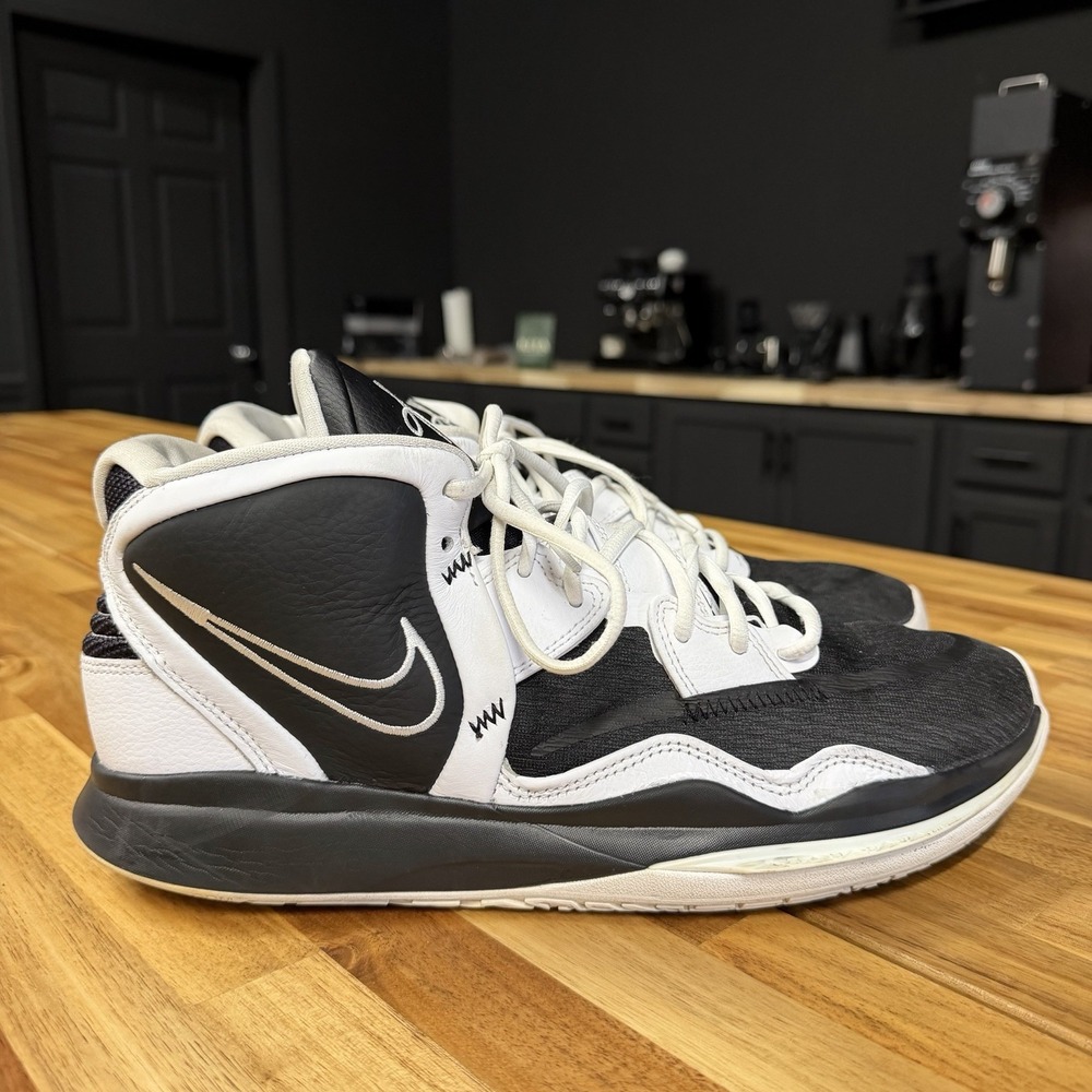 Nike Kyrie Infinity TB Black White Mens Size 12.5 Basketball Shoes Sneakers